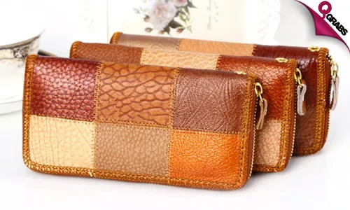 Patchwork Wallets for Women!